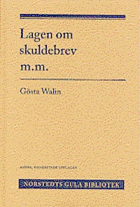 Lagen om skuldebrev m.m.; Norstedts Juridik; 1997