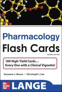 Lange Pharmacology Flash Cards; Suzanne Baron; 2009