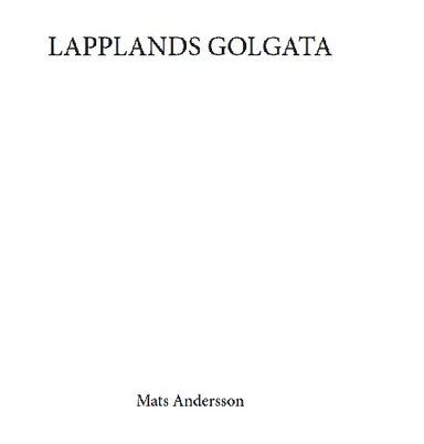 Lapplands Golgata
