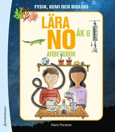 Lära NO åk 6 Arbetsbok - Tryckt bok; Hans Persson; 2023