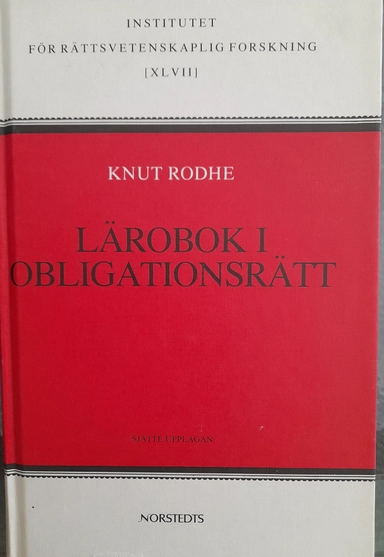 Lärobok i obligationsrätt