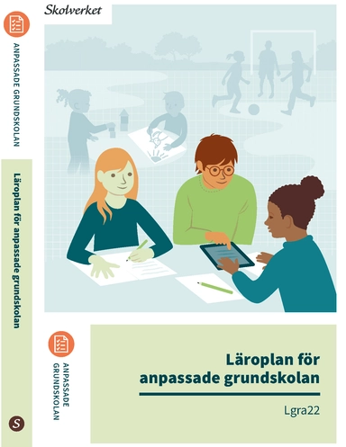 Läroplan för anpassade grundskolan. Lgra22 : Uppdaterad 2025; Sverige. Skolverket, Sverige. Skolöverstyrelsen
(tidigare namn), Sverige. Skolöverstyrelsen, Sverige. Myndigheten för skolutveckling; 2025