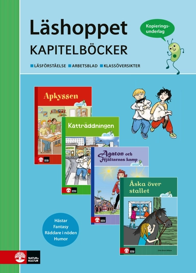 Läshoppet Kopieringsunderlag kapitelböcker; 2019