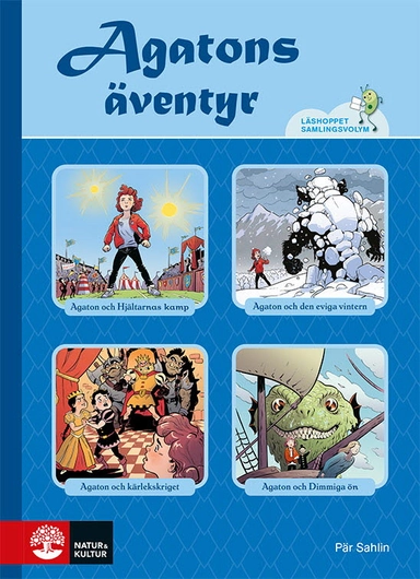 Läshoppet Samlingsvolym Agatons äventyr; Pär Sahlin; 2023