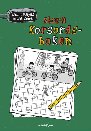 LasseMajas stora korsordsbok; Martin Widmark; 2015