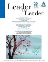 Leader to Leader (LTL), Volume 56, Spring 2010,