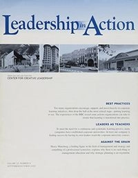 Leadership in Action, Volume 23, No. 4, 2003