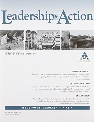 Leadership in Action, Volume 28, No. 1, March/April 2008,