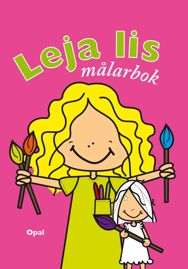 Leja lis målarbok