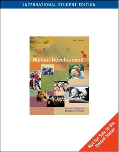 Life-Span Human Development (ISE)