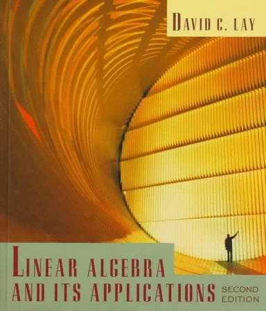 Linear algebra and its applications; David C. Lay; 1997