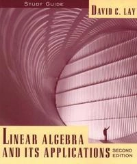Linear algebra and its applications · Study guide