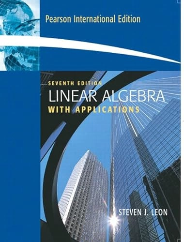 Linear algebra with applications