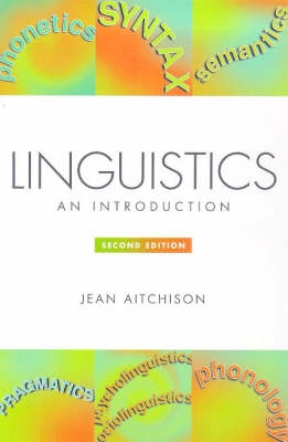 Linguistics, an introduction