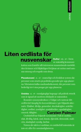 Liten ordlista för nusvenskar; Carsten Palmaer; 2003