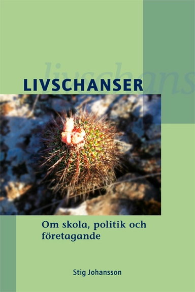 Livschanser : om skola, politik och företagande; Stig Johansson; 2007
