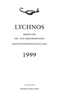 Lychnos 1999 : Årsbok för idé -och lärdomshistoria; Karin Johannisson; 1999