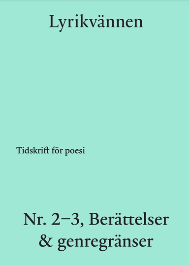 Lyrikvännen 2–3(2024)