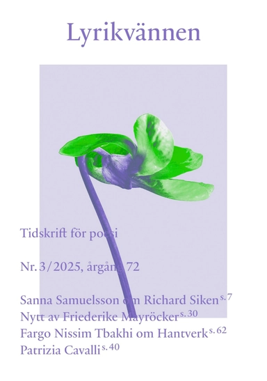 Lyrikvännen 3 (2025)