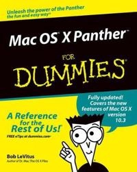 Mac OS X PantherTM For Dummies