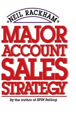 Major account sales strategy