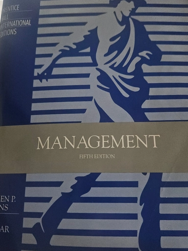 Management; Stephen P. Robbins, Mary Coulter; 1996