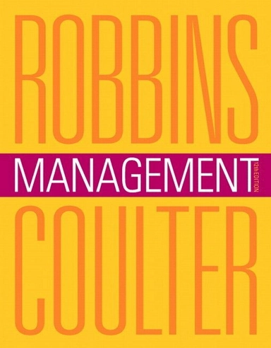 Management; Stephen P. Robbins, Mary K. Coulter; 2013