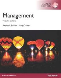 Management; Stephen P. Robbins, Mary Coulter; 2013