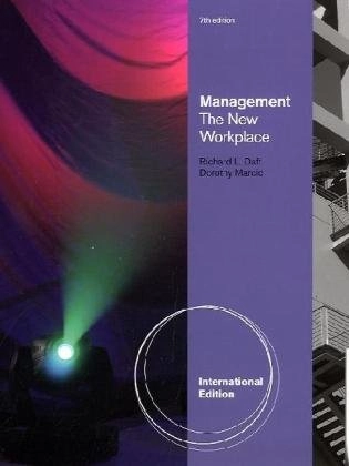 Management; Marcic Dorothy, Daft Richard L.; 2010