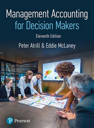 Management accounting for decision makers