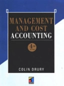 Management and cost accounting; Colin Drury; 1996