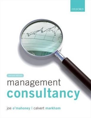 Management consultancy; Joe O'Mahoney; 2013