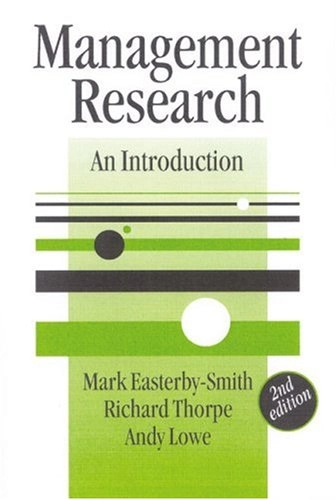 Management research : [an introduction]
