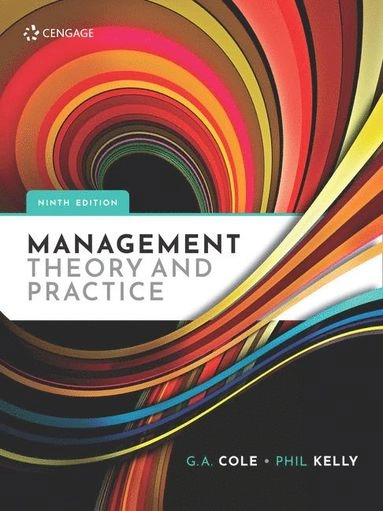 Management theory and practice; G. A. Cole; 2020