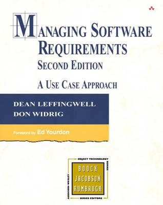 Managing software requirements : a use case approach; Dean. Leffingwell; 2003