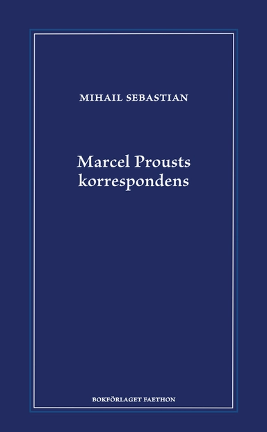Marcel Prousts korrespondens