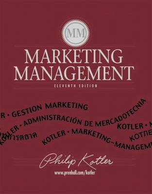 Marketing management; Philip Kotler; 2003