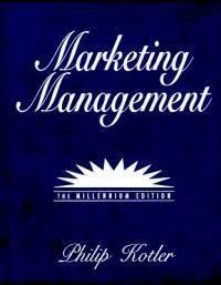 Marketing management : analysis, planning, implementation, and control