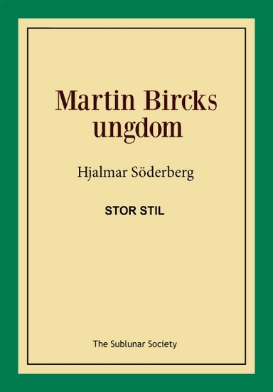 Martin Bircks ungdom (stor stil)