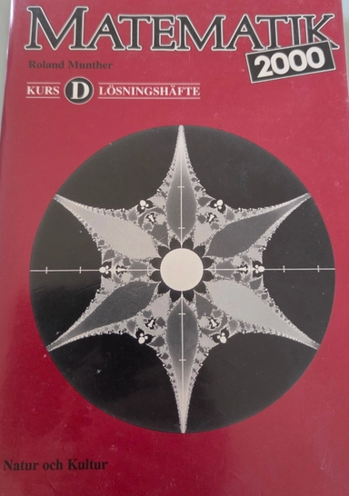 Matematik 2000 kurs d lösningshäfte