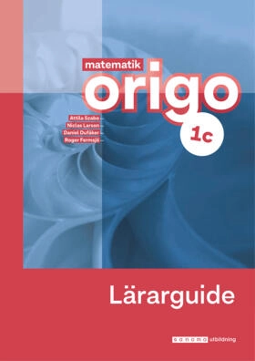 Matematik Origo 1c Lärarguide