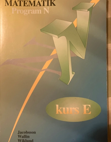 Matematik program n kurs e