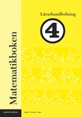 Matematikboken 4 Lärarhandledning