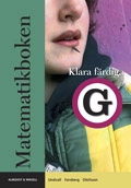 Matematikboken XYZ, Klara, färdiga G; Lennart Undvall, Svante Forsberg, Karl-Gerhard Olofsson, Kristina Johnson; 2005