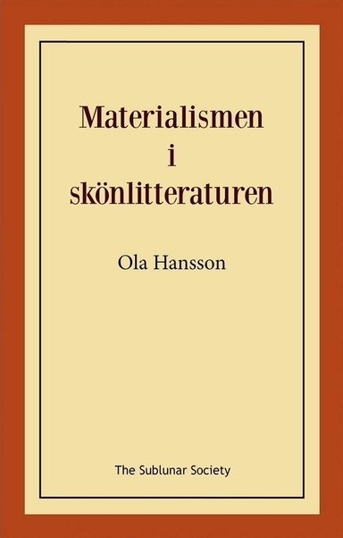 Materialismen i skönlitteraturen