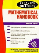 Mathematical handbook of formulas and tables; Murray R. Spiegel; 1968