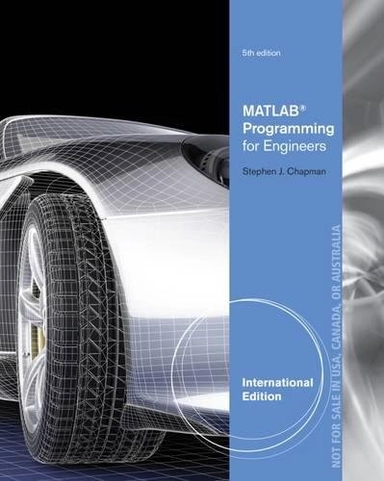 MATLAB programming for engineers