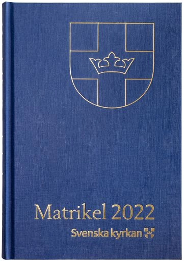 Matrikel för Svenska kyrkan 2022; Svenska kyrkan; 2022
