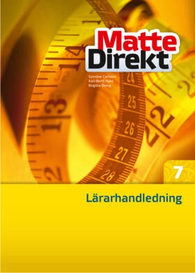 Matte Direkt 7 Lärarhandledning inkl. cd