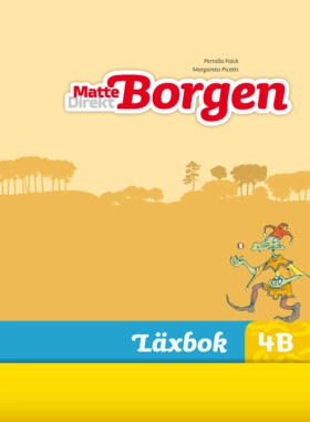 Matte Direkt Borgen Läxbok 4B